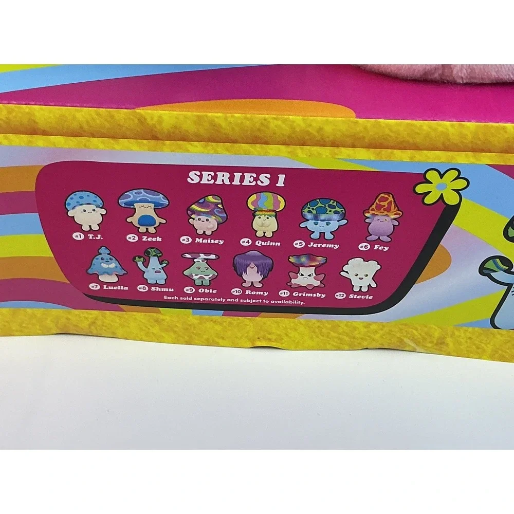 Russ Living on the Veg  Series 1 Plush‎ Set Mushroom Friends Purple Blue